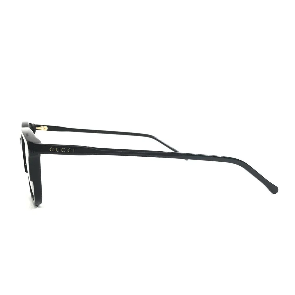 Gucci Eyeglasses Frames GG1213O 001 Polished Black Cat Eye 53-18-145